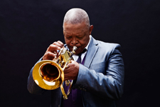 Hugh
                                          Masekela (Brett Rubin)