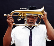 Hugh
                                        Masekela (Brett Rubin)